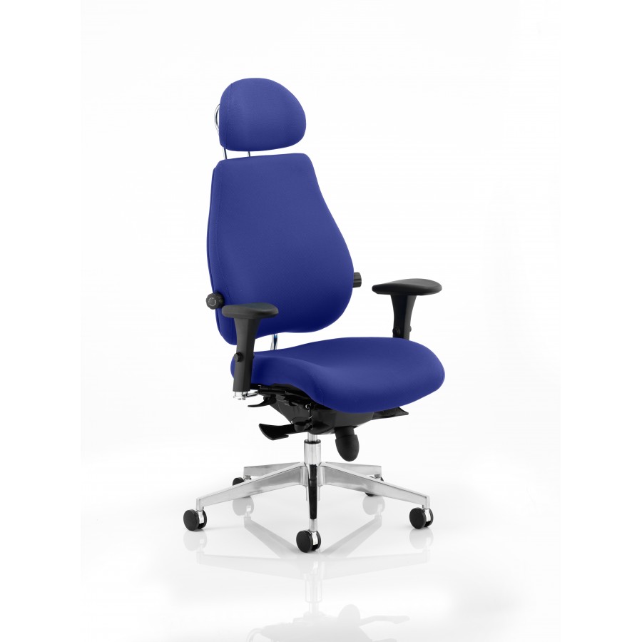 Chiro Plus Upholstered Posture Chiropractor Office Chair